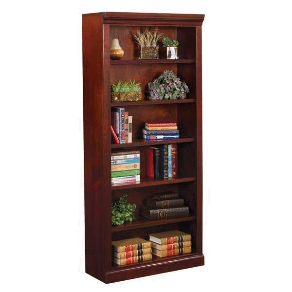 Versailles Cherry Bookcase – 5 Shelf Jcv3272 | Kurio King | Afw With Regard To Cherry Bookcases (View 4 of 15)
