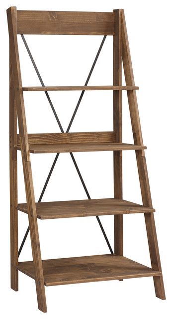 White Wood Ladder Bookshelf Hotsell, Save 57% (View 9 of 15)
