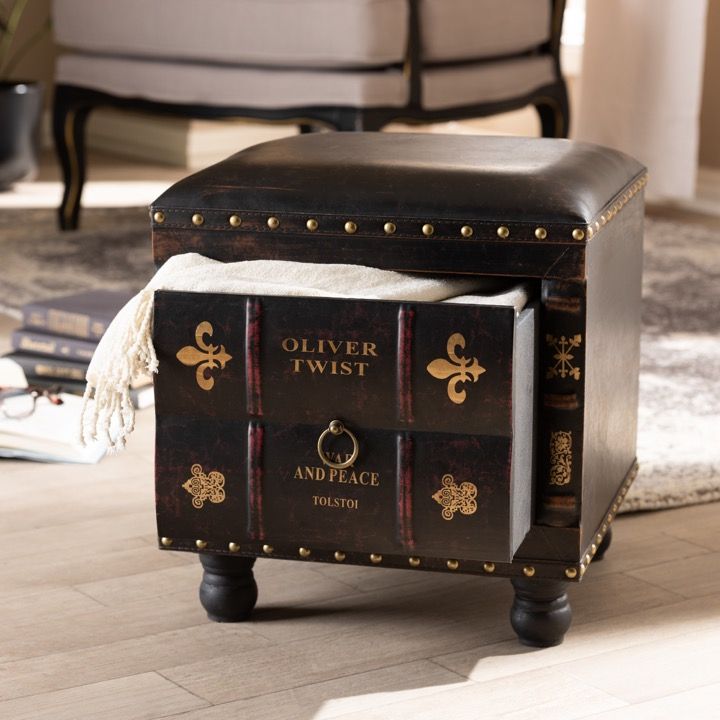 Wow | Rustic Design Ottomansselect | Enhance Your Living Space Intended For Wood Storage Ottomans (View 12 of 15)
