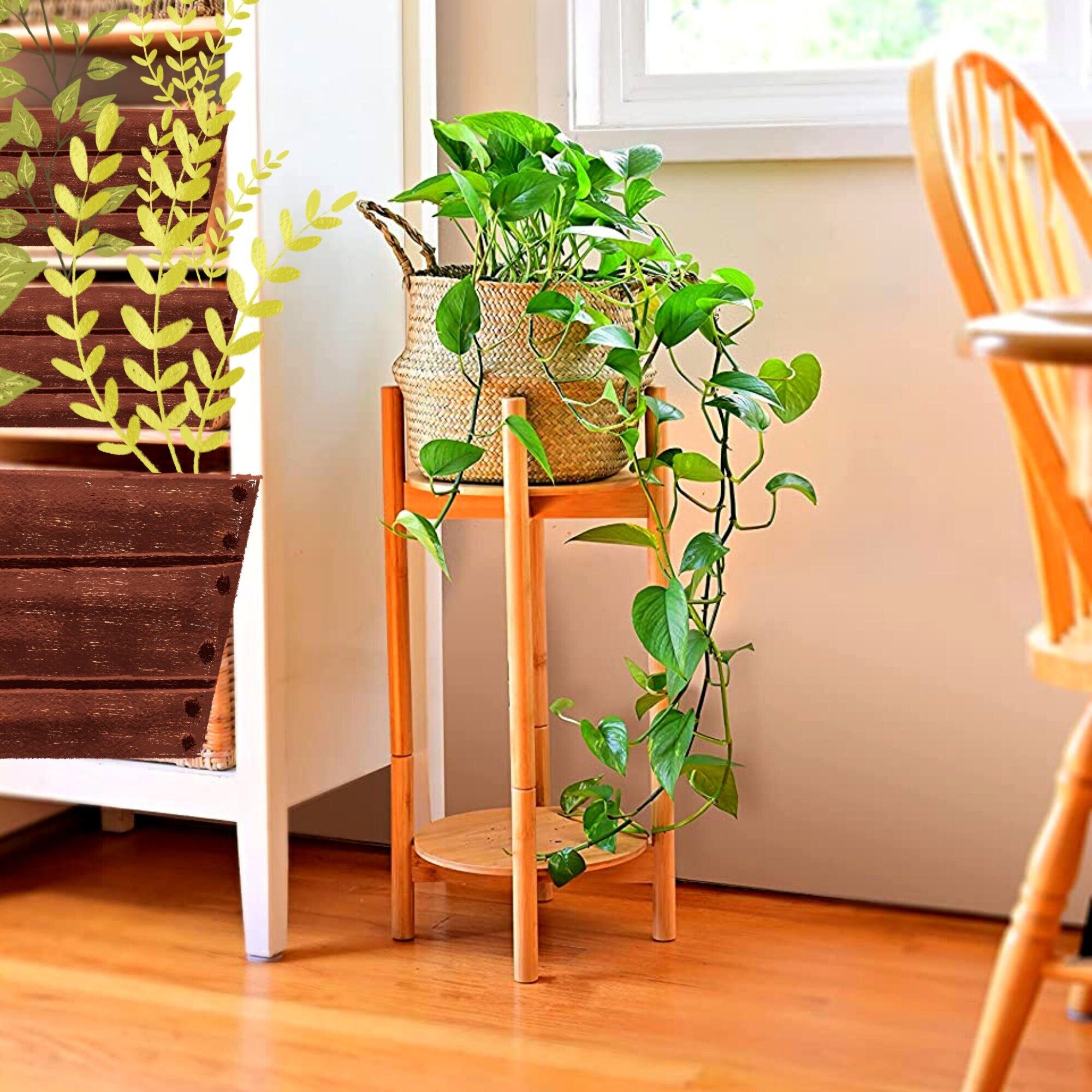 24 Inch Plant Stand – Etsy Intended For 24 Inch Plant Stands (View 14 of 15)