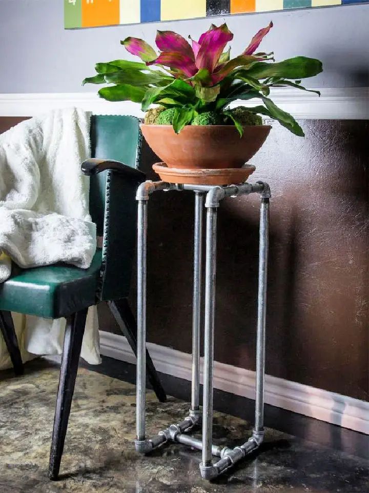 40 Free Diy Plant Stand Plans (cheap And Easy To Build) With Regard To Pvc Plant Stands (View 9 of 15)