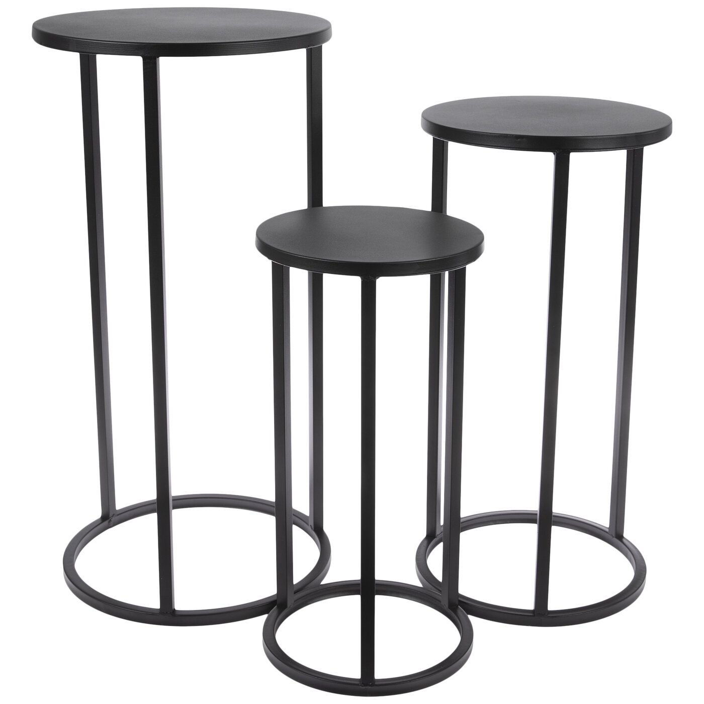 Black Metal Plant Stand Set – Tall | Hobby Lobby | 81057483 Within Black Plant Stands (View 7 of 15)