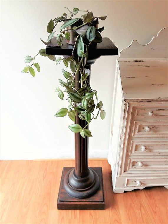 Buy Huge 3ft 3 Wooden Pedestal Plant Stand (View 10 of 15)