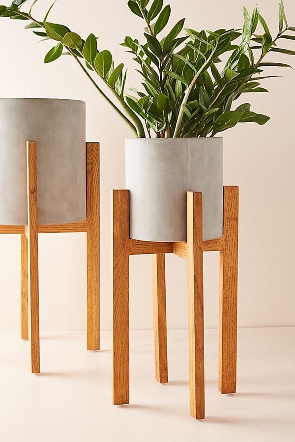 Cement Plant Stands | Decor, Modern Plant Stand, Rooms Home Decor In Cement Plant Stands (View 6 of 15)