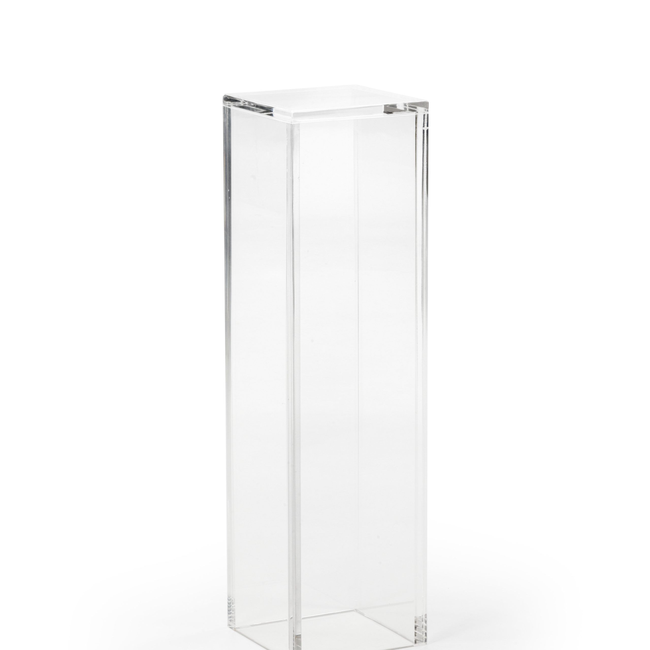 Chelsea House Rectangular Pedestal Plant Stand – Wayfair Canada Throughout Clear Plant Stands (View 14 of 15)