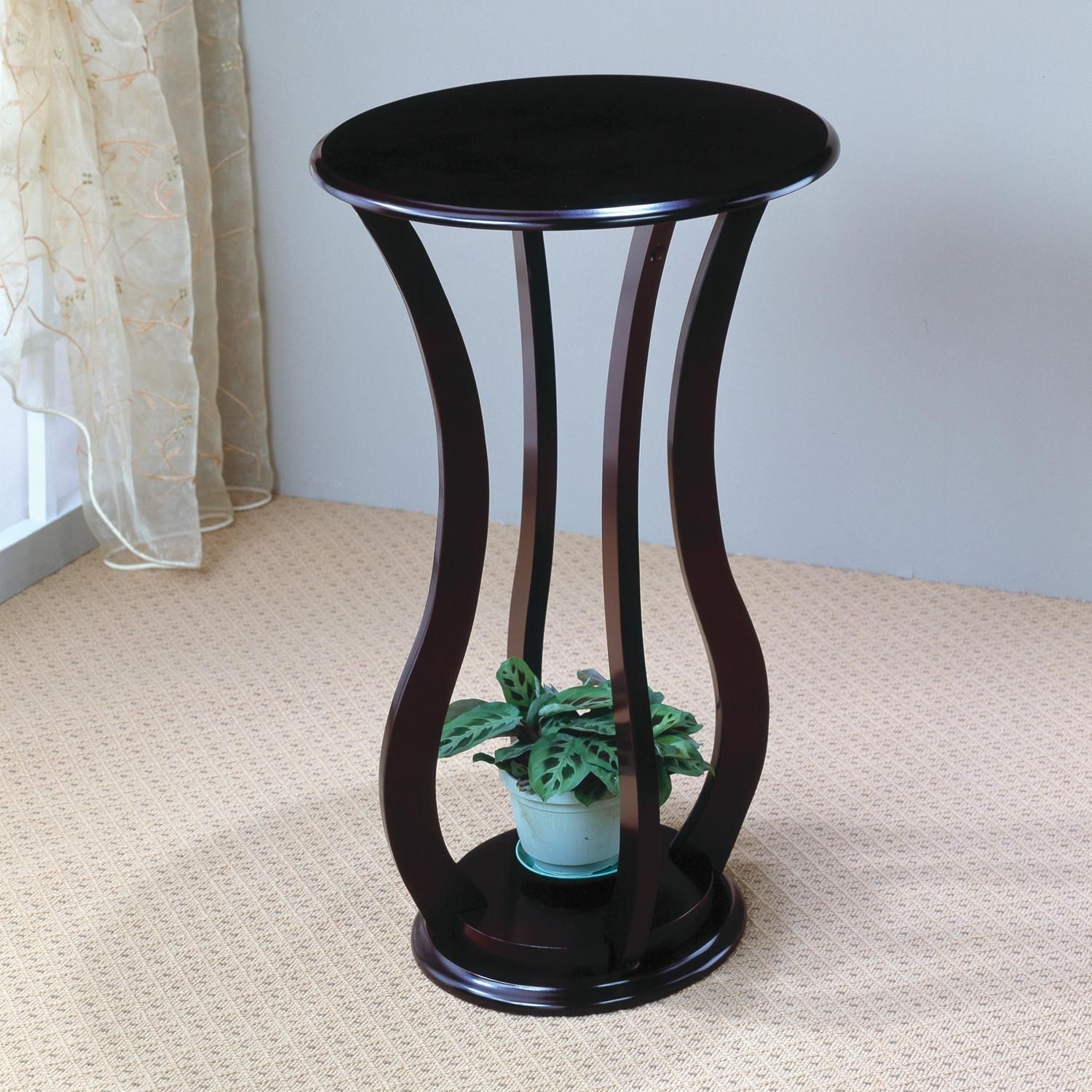 Coaster Accent Stands Round Plant Stand Table | A1 Furniture & Mattress |  End Tables With Round Plant Stands (View 13 of 15)