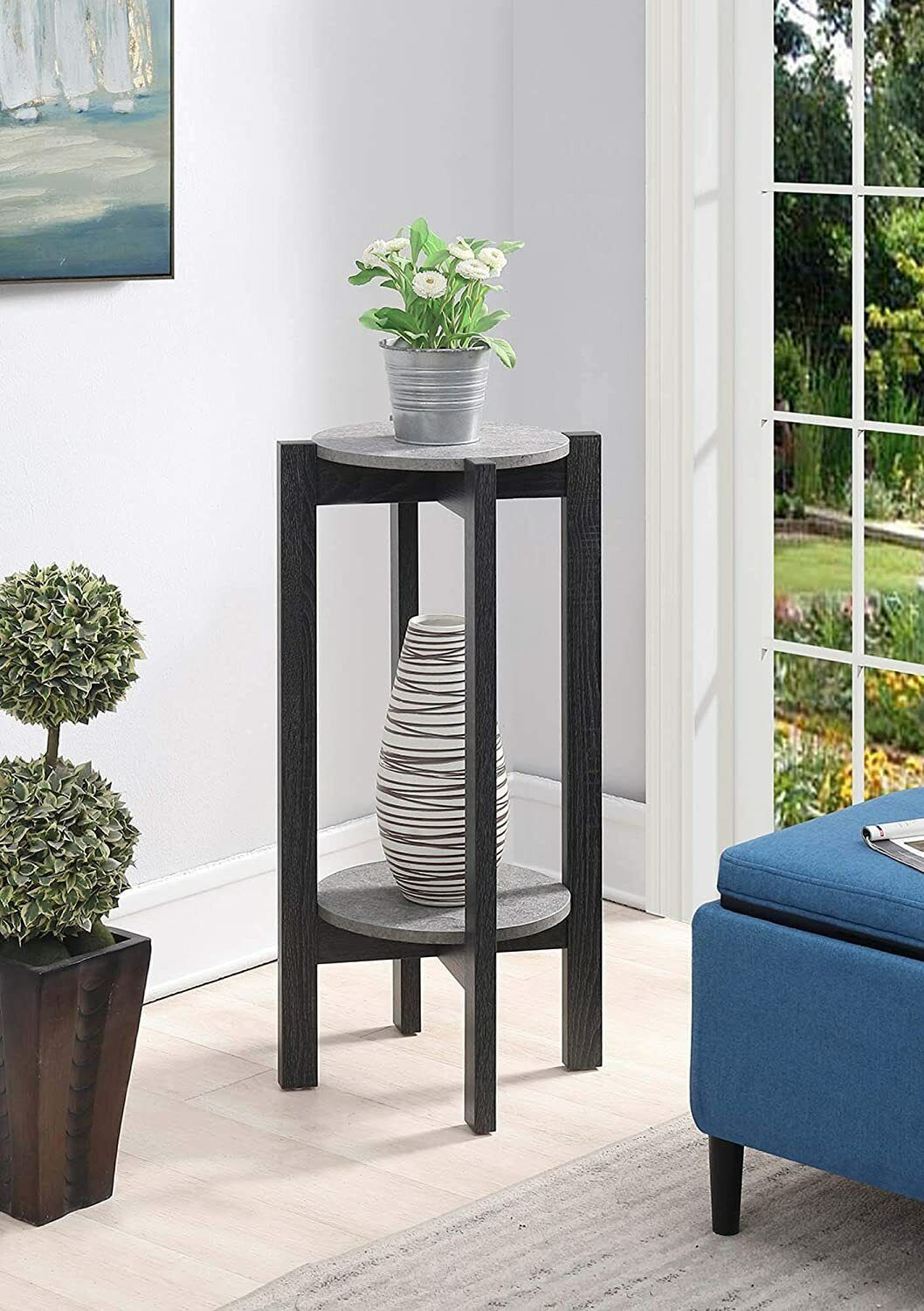 Convenience Concepts Newport Deluxe Plant Stand | Ebay For Deluxe Plant Stands (View 4 of 15)