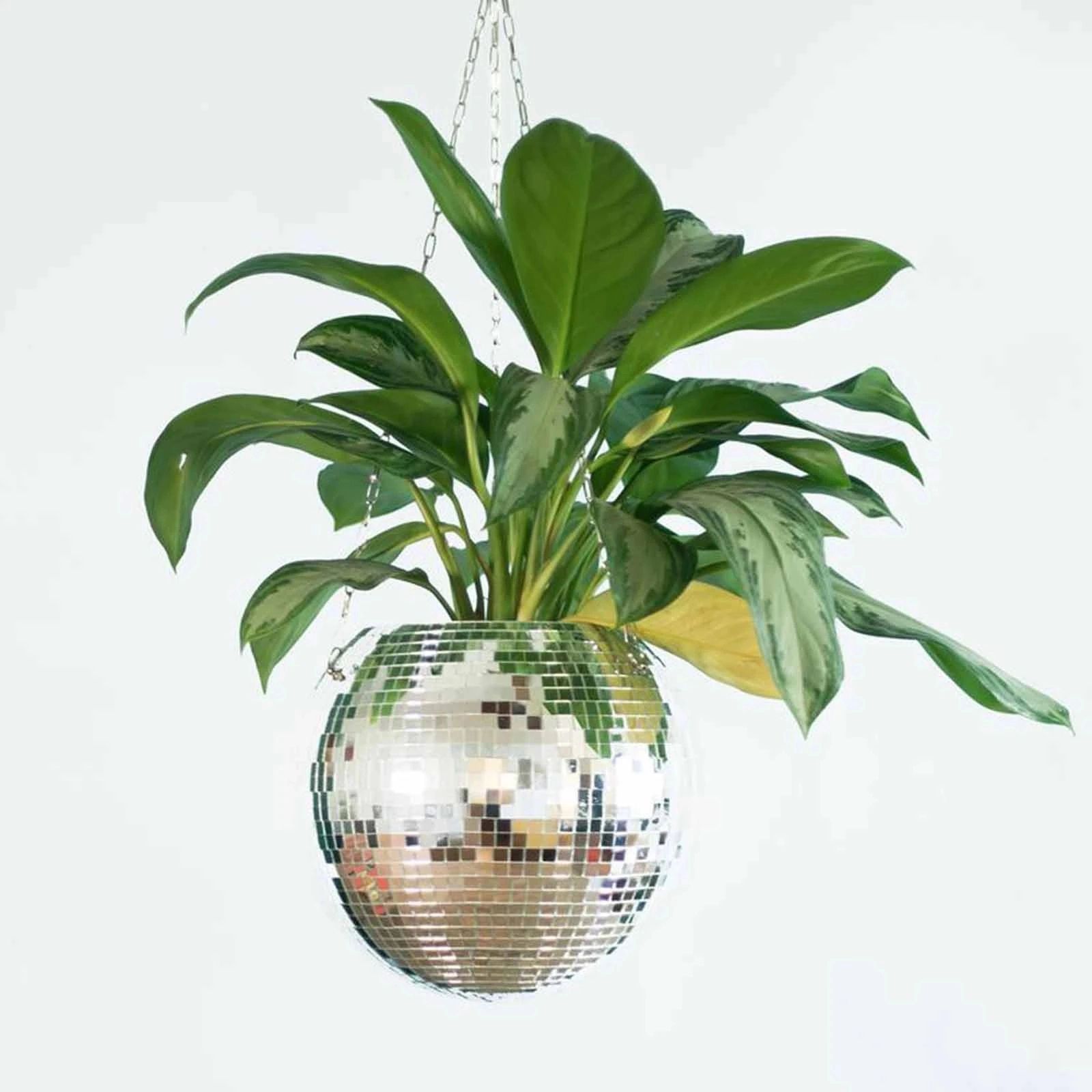 Disco Ball Planter Table Hanging Pitch Rope Wooden Stand With Drain Holes  Plugs For Plant Care Indoor Outdoor Office Patio Pot Buy Macrame Boho  Cotton,home Decoration Flower Pot,hanging Planter Stand Product | Pertaining To Ball Plant Stands (View 11 of 15)