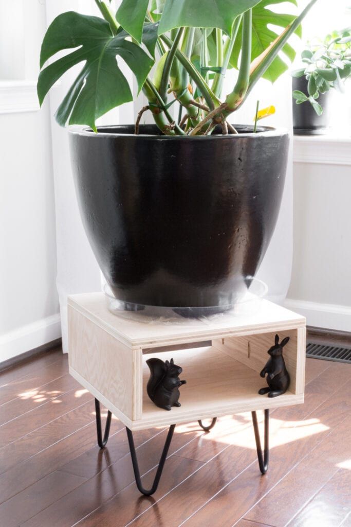 Diy Plant Stand: Make This Easy Project For Your Plants Pertaining To Plant Stands With Flower Bowl (View 6 of 15)