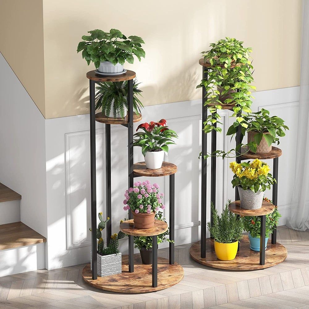 Industrial Planters – Overstock For Industrial Plant Stands (View 10 of 15)