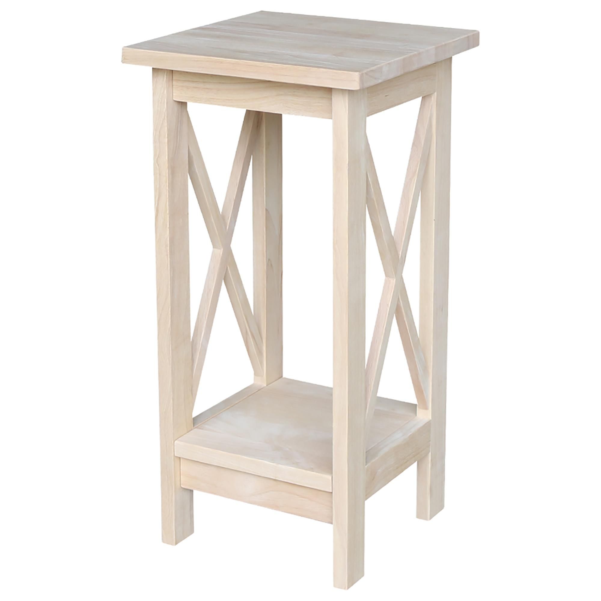 International Concepts 24" Plant Stand In Unfinished | Nebraska Furniture  Mart Intended For Unfinished Plant Stands (View 11 of 15)