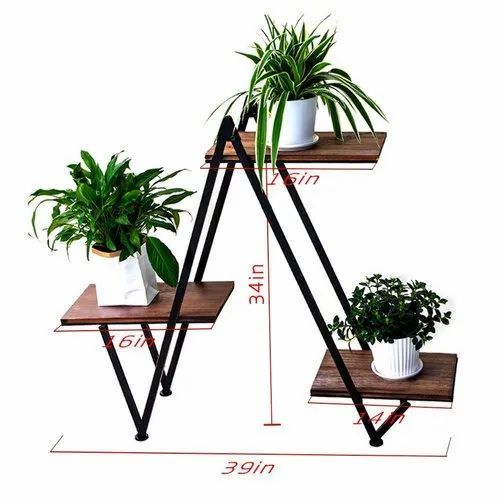 Iron 3 Tier Metal Plant Stand, Height: 34 Inch At Rs 2499 In Jamshedpur |  Id: 22488698573 Throughout 34 Inch Plant Stands (View 7 of 15)
