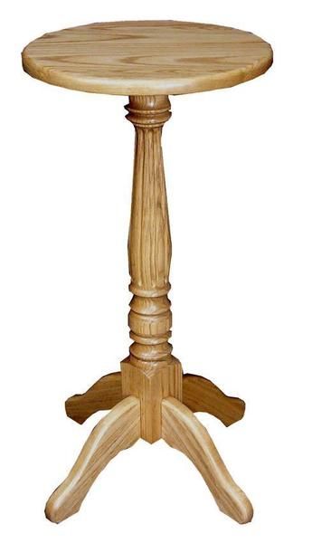 Oak Wood Fluted Plant Stand From Dutchcrafters Amish Furniture Throughout Oak Plant Stands (View 11 of 15)