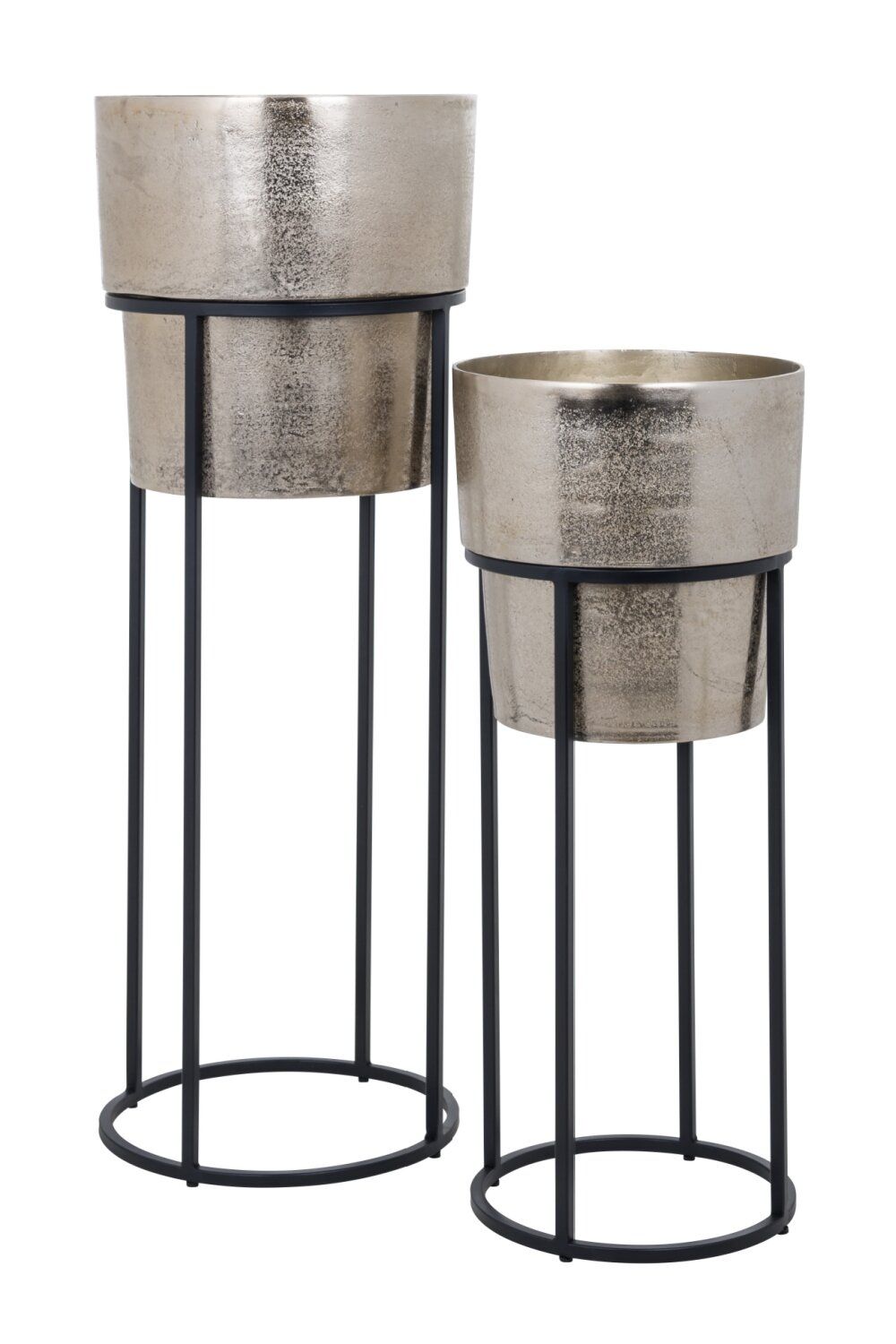 Oroa Round Pedestal Plant Stand | Wayfair In Iron Base Plant Stands (View 14 of 15)