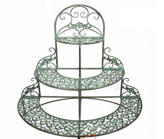 Plant Stand – Deluxe Semi Circle – Metal – Perth, Wa – Online Garden Centre With Regard To Deluxe Plant Stands (View 12 of 15)