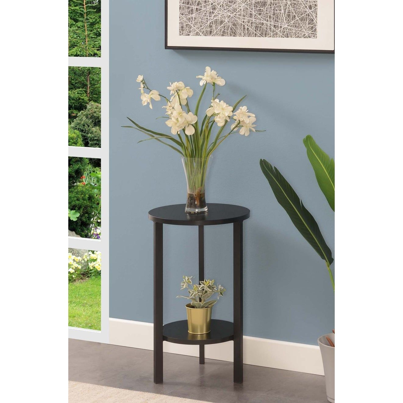 Porch & Den Alexandria 24 Inch 2 Tier Plant Stand – On Sale – Overstock –  16372212 Pertaining To 24 Inch Plant Stands (View 1 of 15)