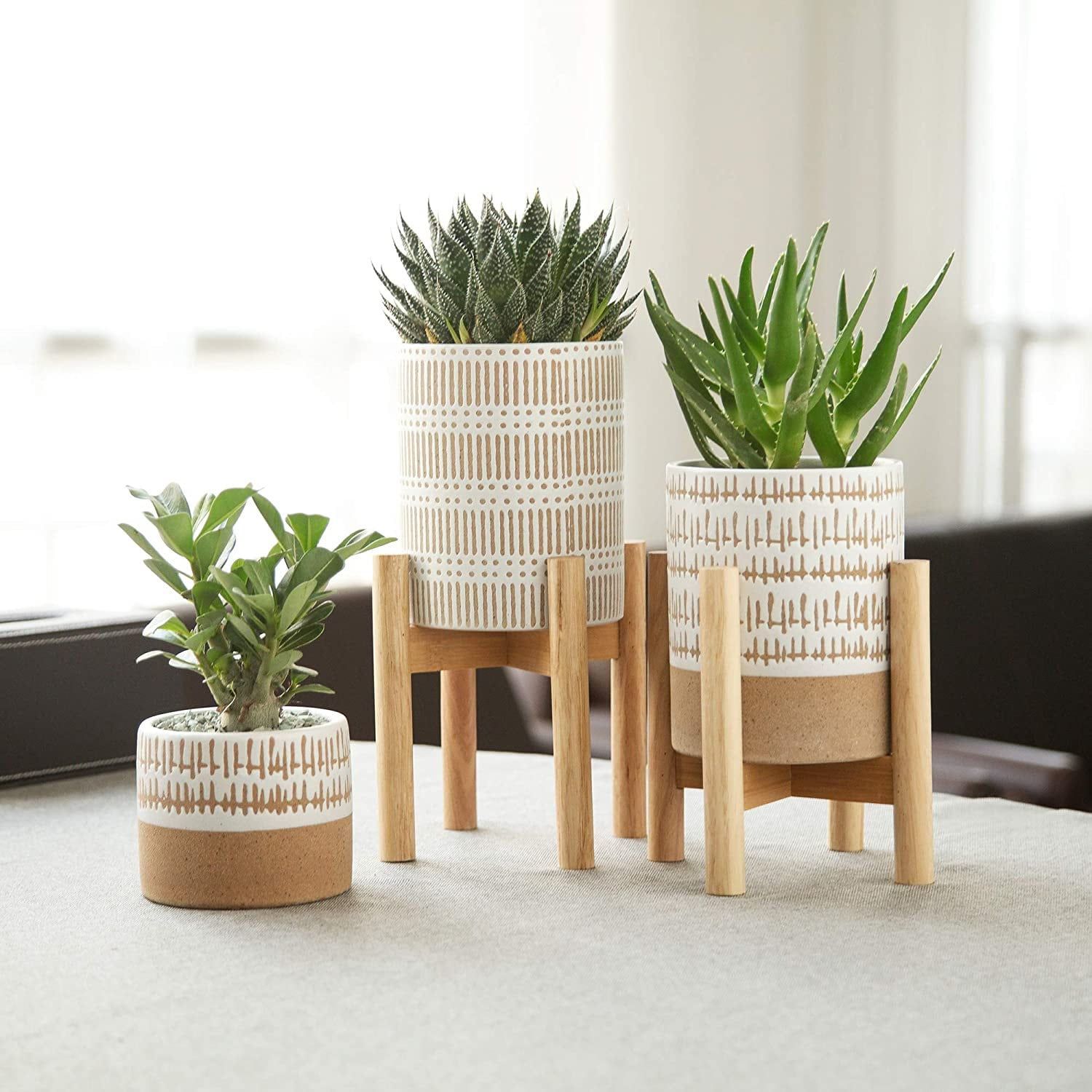 Set 3 Plant Stand – Etsy Inside Set Of Three Plant Stands (View 10 of 15)