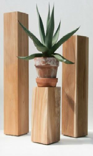 Solid Teak Plant Stands – Square: Landcraft Environments Pertaining To 24 Inch Plant Stands (View 6 of 15)