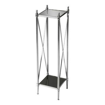 The 15 Best Nickel Plant Stands And Telephone Tables For 2023 | Houzz With Regard To Nickel Plant Stands (View 4 of 15)