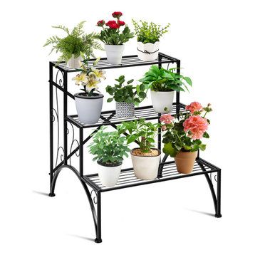 The 15 Best Plant Stands And Telephone Tables For 2023 | Houzz Inside Prism Plant Stands (View 10 of 15)