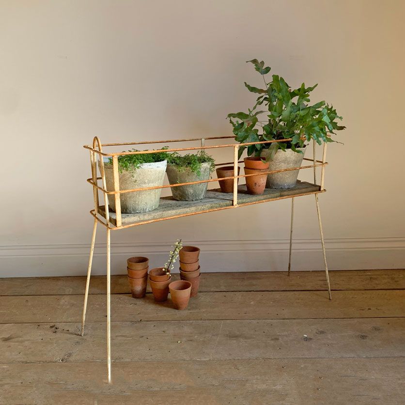 Vintage Garden Plant Stand | 68cm – Home Barn Vintage Within Vintage Plant Stands (View 9 of 15)