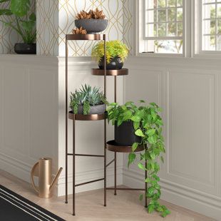 Wayfair | Bronze Plant Stands & Tables You'll Love In 2023 Inside Bronze Small Plant Stands (View 8 of 15)