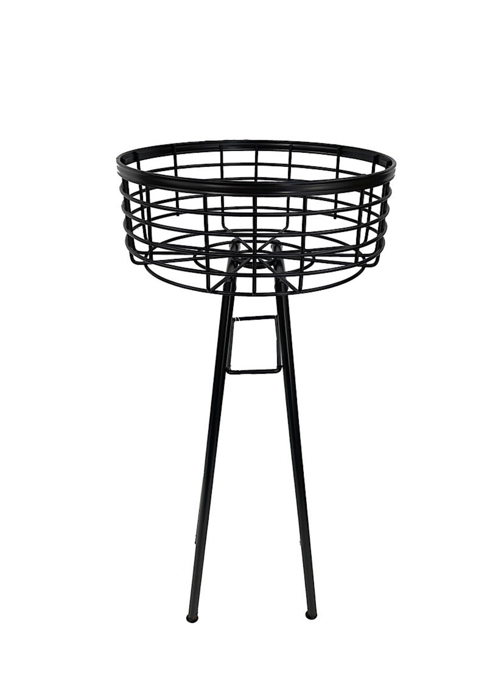 Wire Basket Plant Stand 24 Inch – The Garden Corner In 24 Inch Plant Stands (View 3 of 15)