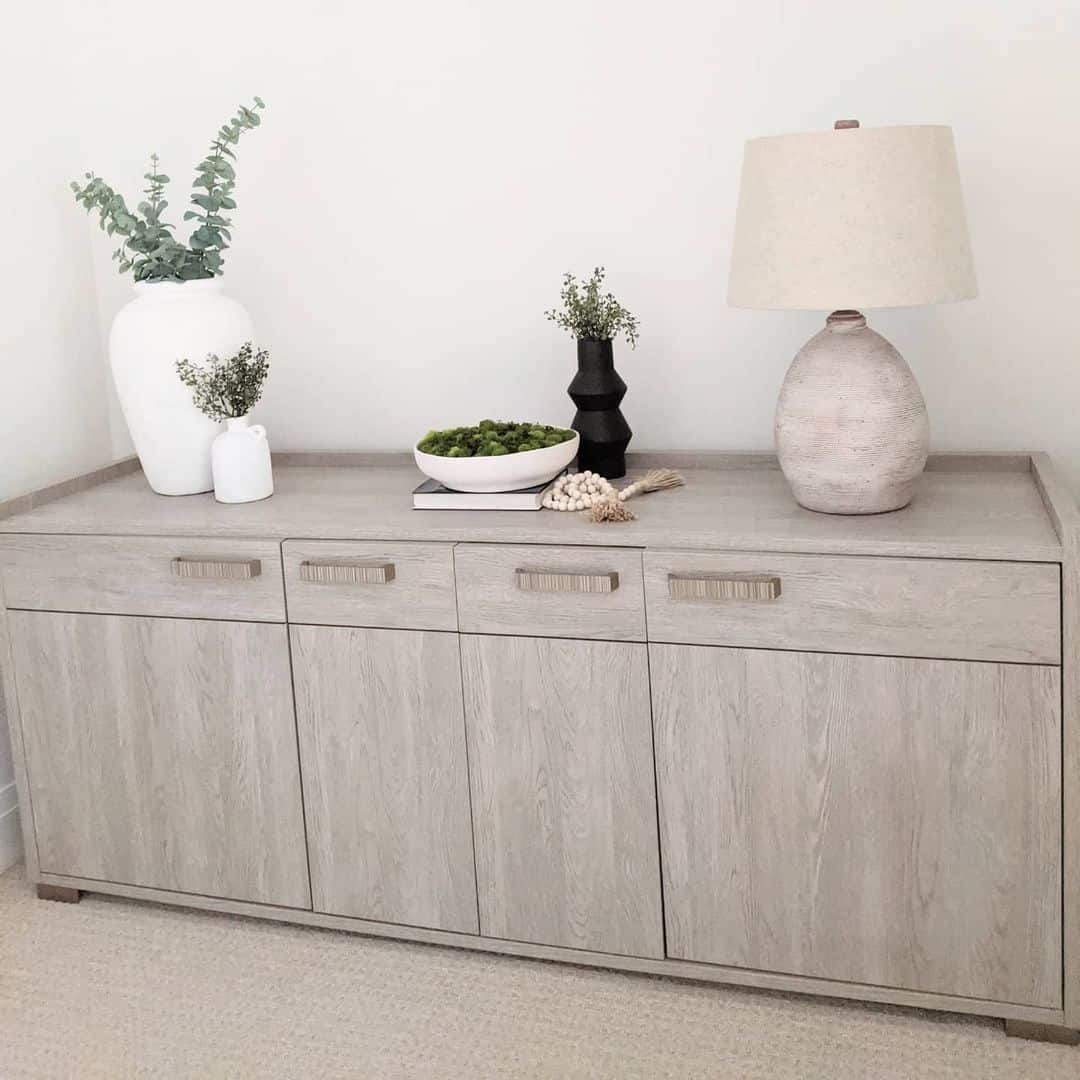 28 Grey Sideboard Rooms You Will Definitely Want To Copy With Regard To Gray Wooden Sideboards (Photo 7 of 15)