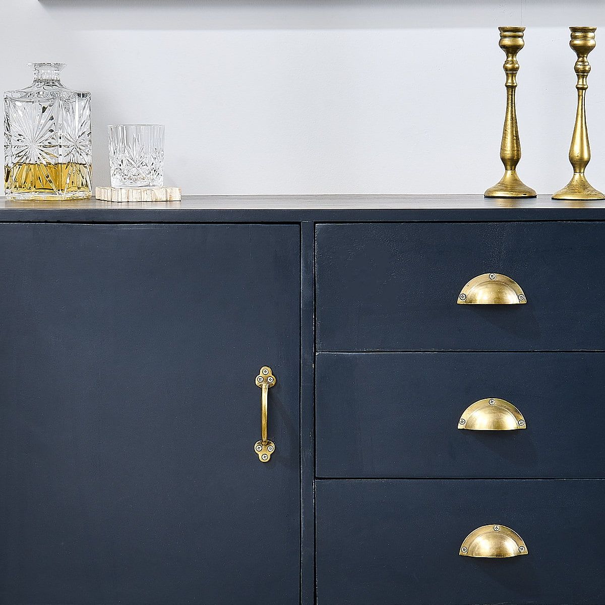 Antique Blue Sideboard Navy – Ellie – Zaza Homes In Navy Blue Sideboards (View 12 of 15)