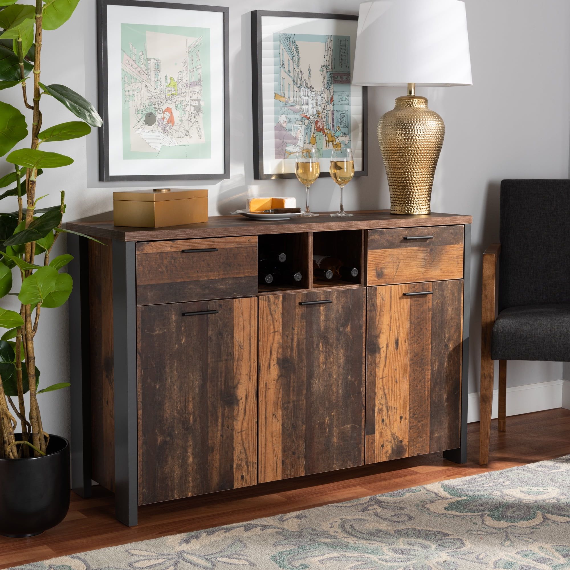 Featured Photo of 15 Best Brown Finished Wood Sideboards