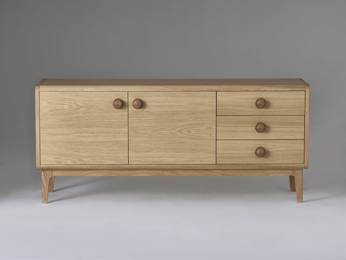Collection 1 Contemporary Oak Sideboard From Living Room Throughout Transitional Oak Sideboards (View 10 of 15)