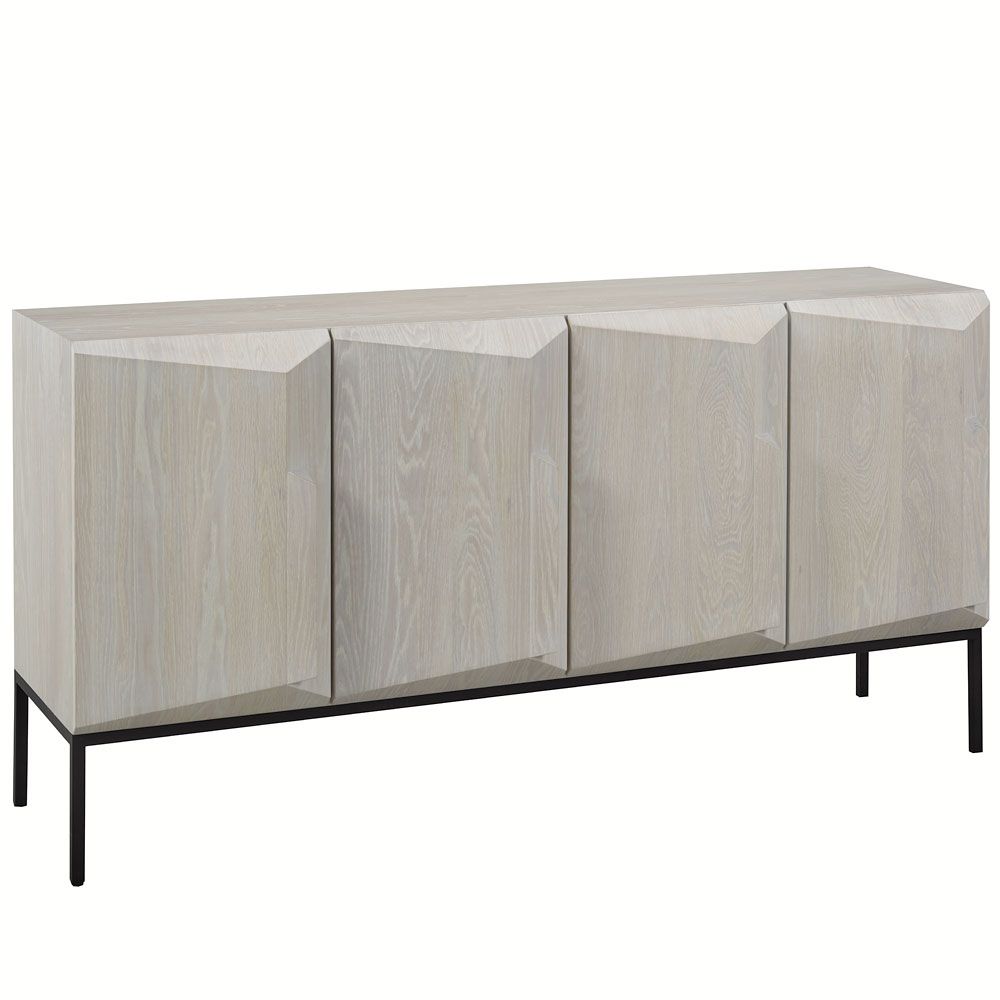 Gustav Modern Geometric Sideboard – Handcrafted Quality | Cabinfield For Geometric Sideboards (View 12 of 15)