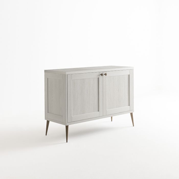 M01cf010014b – Living Room Sideboard Modern, 120 X 45 X 84, Ash White –  Arhome Regarding Gray Wooden Sideboards (View 14 of 15)
