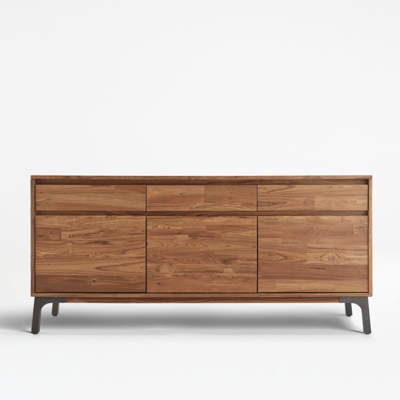 Sideboards, Buffet Tables & Cabinet Buffets | Crate & Barrel Intended For Buffet Cabinet Sideboards (Photo 14 of 15)
