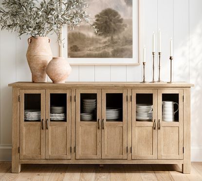 Toscana Buffet | Pottery Barn Throughout Sideboard Buffet Cabinets (Photo 8 of 15)