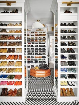 11 Ingenious Shoe Storage Ideas | Architectural Digest Inside Wardrobe Shoe Storages (Photo 9 of 15)