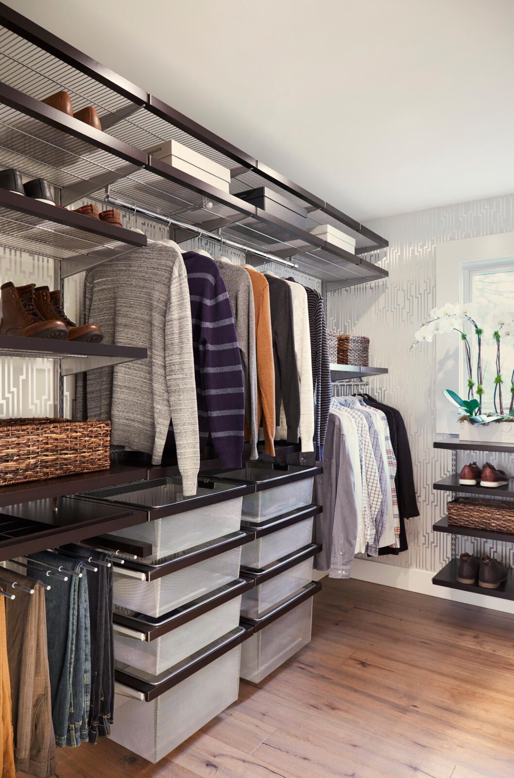 14 Of The Best Walk In Closet Organization Ideas For Your Storage Within 4 Shelf Closet Wardrobes (Photo 9 of 15)