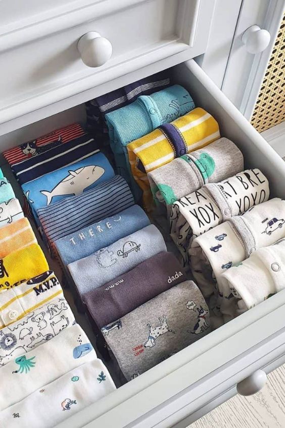 18 Clever Ways To Organize Baby Clothes In The Nursery – Nursery Design  Studio Inside Wardrobe For Baby Clothes (View 10 of 15)