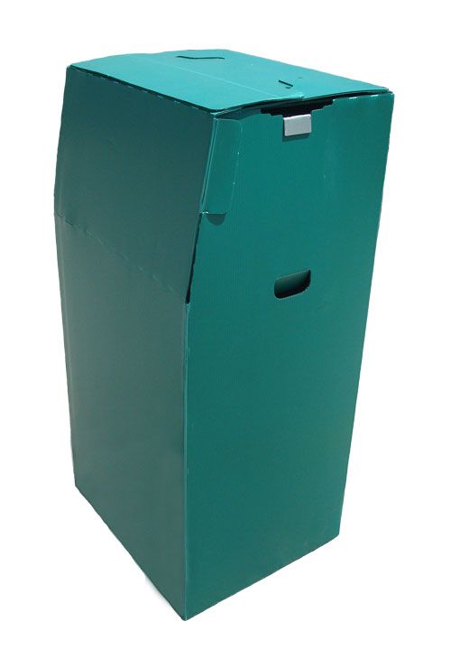 25 X 21 X 48 – Corrugated Plastic Wardrobe Box | Reusable Transport  Packaging Throughout Plastic Wardrobe Box (Photo 3 of 15)