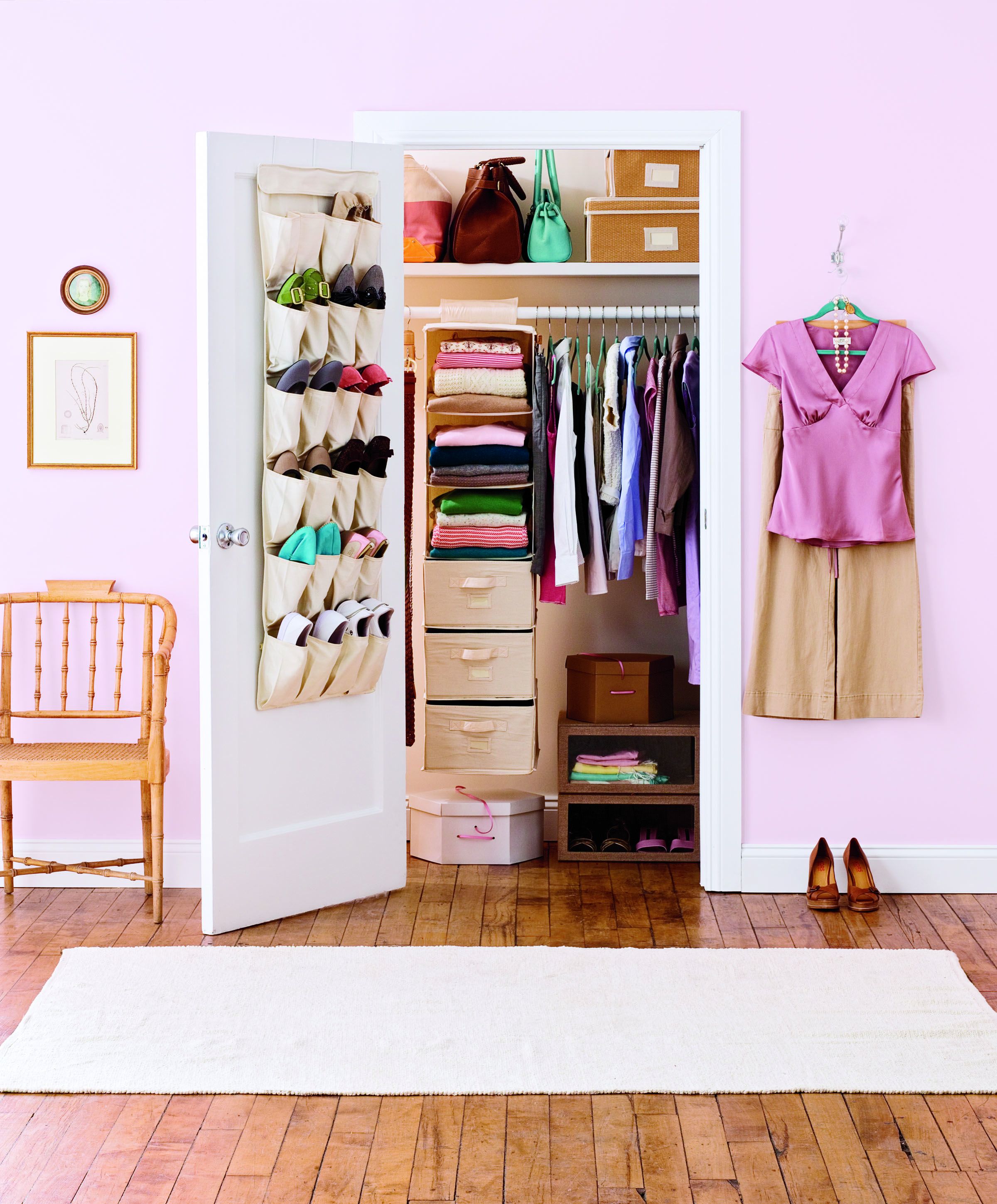 45 Closet Organization Ideas – Best Diy Closet Organizers For Hanging Closet Organizer Wardrobes (View 7 of 15)
