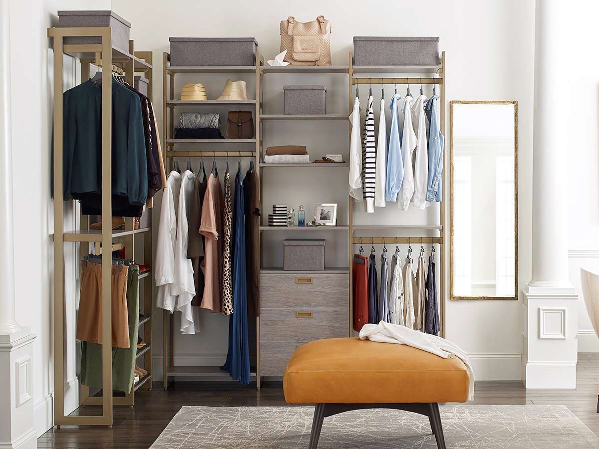 Best Closet Systems For Organizing Your Clothing Pertaining To Hanging Closet Organizer Wardrobes (Photo 13 of 15)
