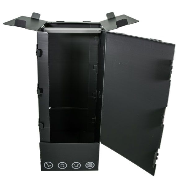 Black Plastic Wardrobe Boxes Professional, Multi Use Intended For Plastic Wardrobe Box (Photo 2 of 15)