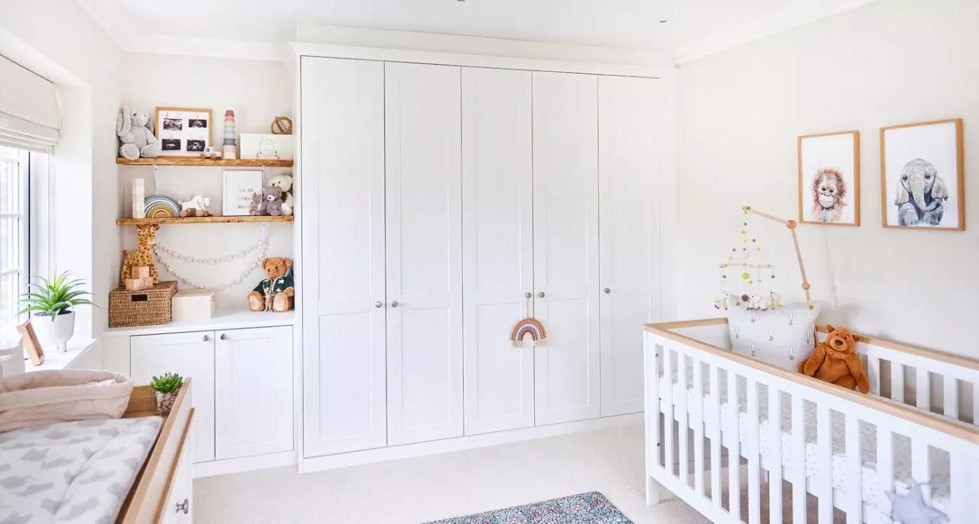 Childrens' Bedroom Fitted Wardrobes & Furniture | Sharps With Regard To Double Rail Nursery Wardrobes (View 12 of 15)
