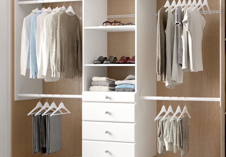 Closet & Bedroom Storage | Wayfair In 96 Inches Wardrobes (View 13 of 15)