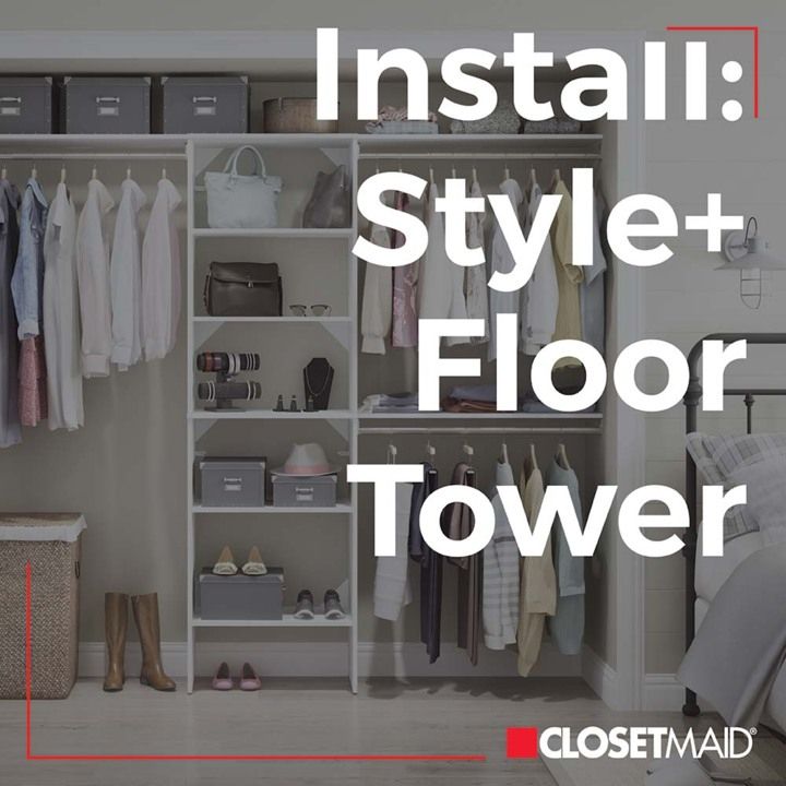 Closetmaid Style + 14 In. D X 17 In. W X 82.25 In (View 13 of 15)