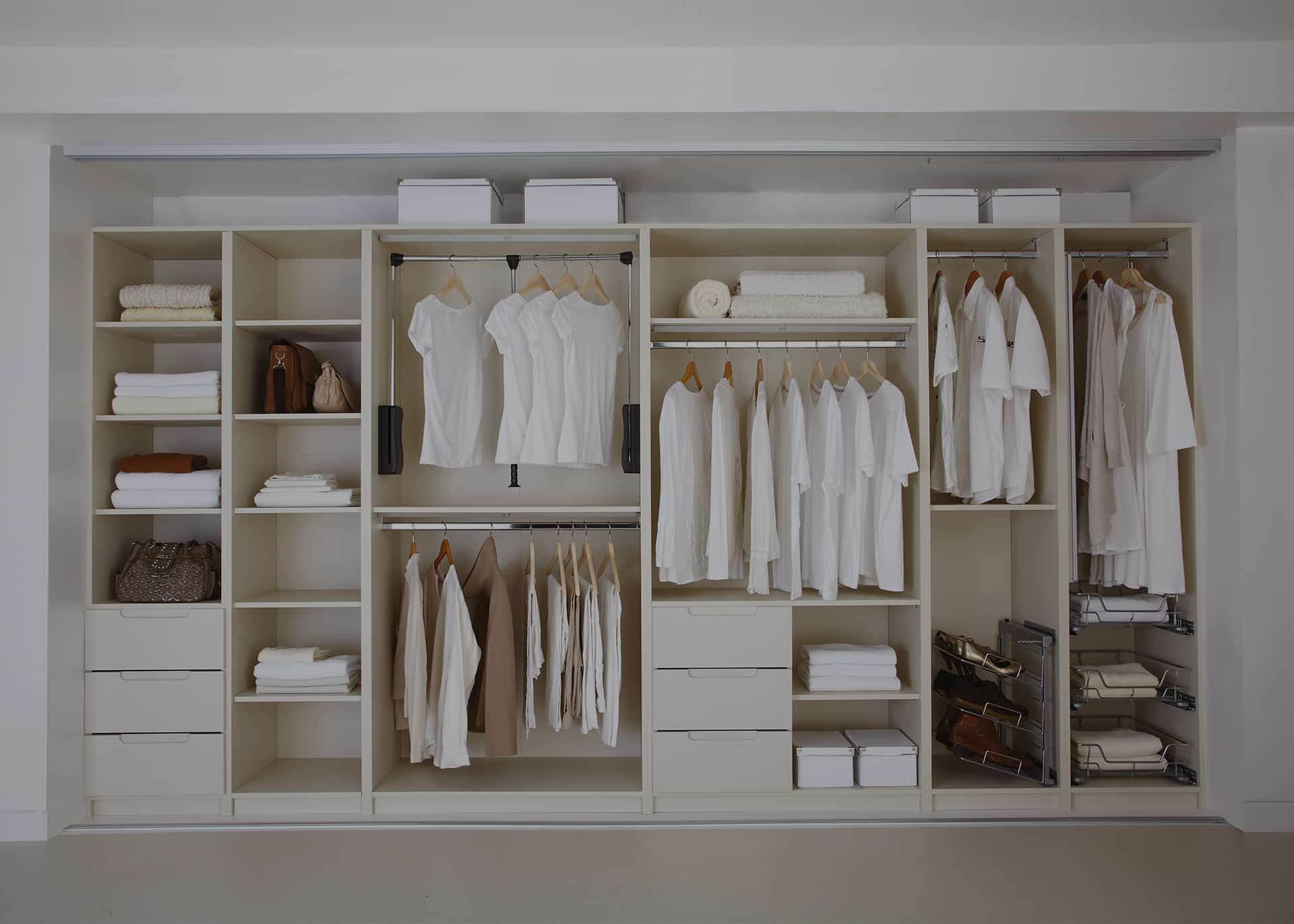 Fitted Wardrobes | Made To Measure Wardrobes | Glide And Slide Inside Built In Wardrobes (View 2 of 15)
