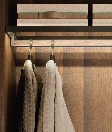 Fittings Tech – Clothing Hanging Rod | Architonic | Luxury Closets Design,  Closet Designs, Modern Closet For Wardrobes With Hanging Rod (Photo 1 of 15)