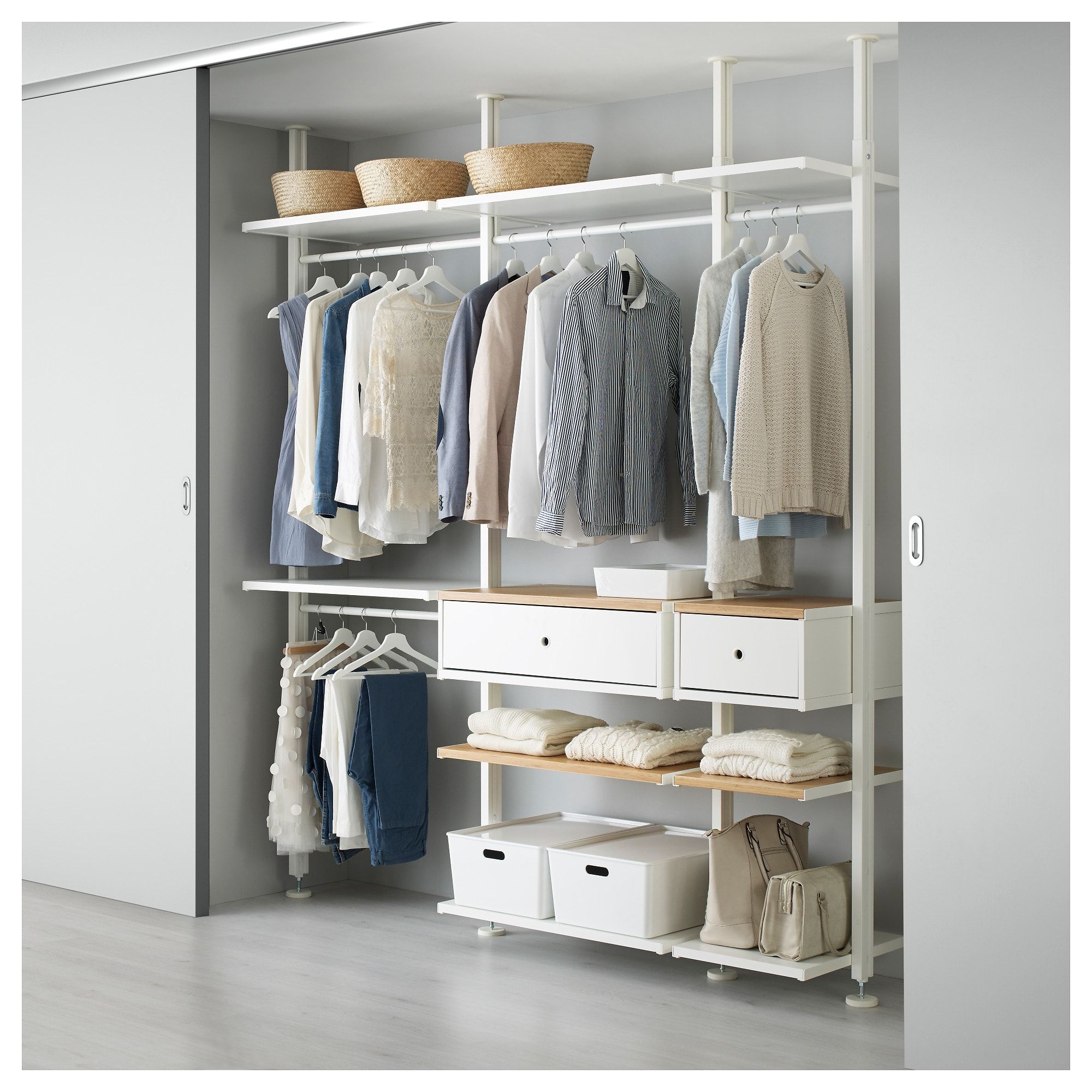 Ikea Open Clothes Shoe Storages, – Komnit Store Ikea Open Clothes Shoe  Storages, – Komnit Store Within Wardrobe Hangers Storages (View 4 of 15)