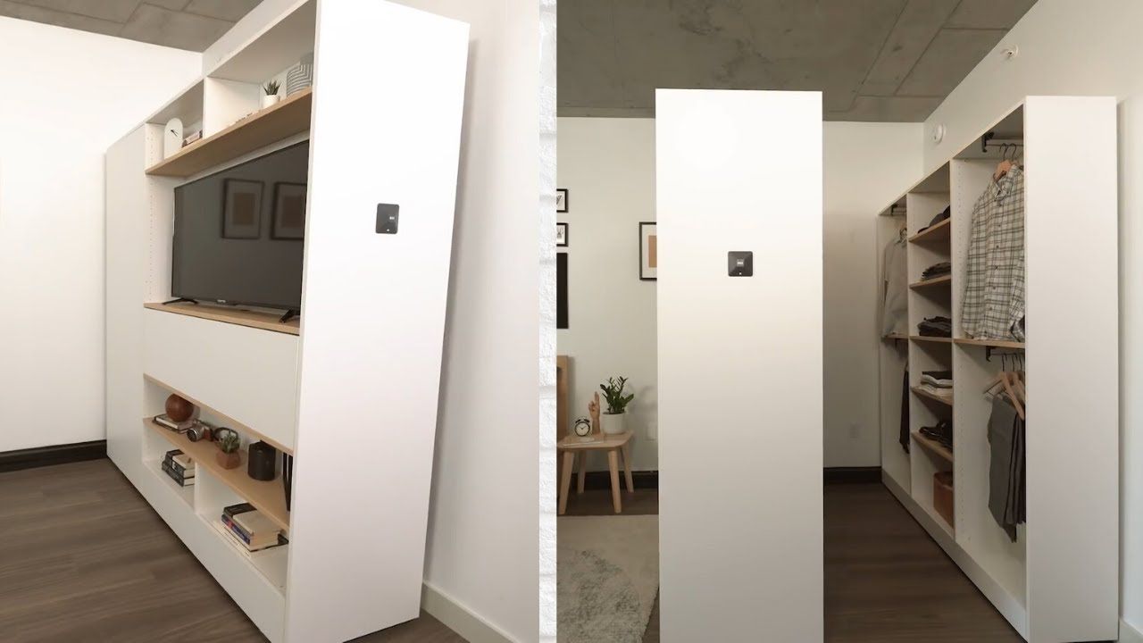 Incredible Bedroom Wardrobe Space Saving Furniture Design Ideas – Youtube With Regard To Space Saving Wardrobes (Photo 9 of 15)