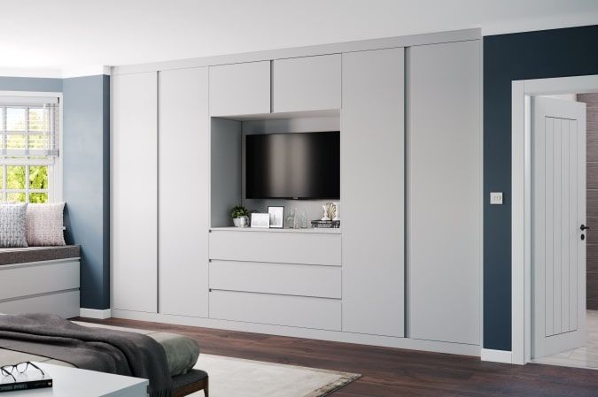 Made To Measure Fitted Wardrobes In Just 4 Weeks – Diy Or Fitted Nationwide With Regard To Built In Wardrobes (Photo 14 of 15)